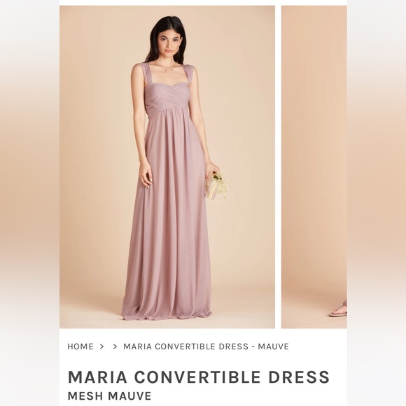 Birdy Grey Bridesmaid Dress Mauve - Picture 1 of 4